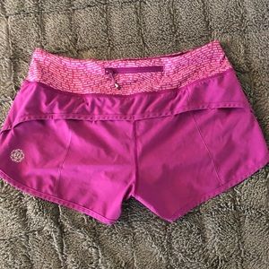 Lululemon Seawheeze 2016 Speed Shorts